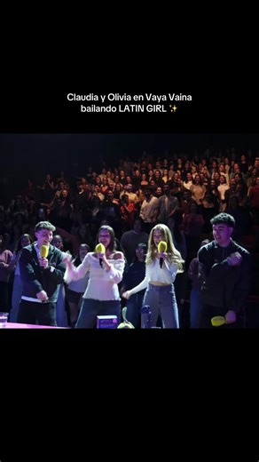 Claudia y Olivia finalizan Vaya Vaina bailando LATIN GIRL
