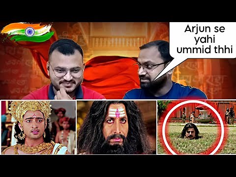 Mahabharat Episode 59 Part 1 | Reaction | Arjun makes a promise to his guru !!
