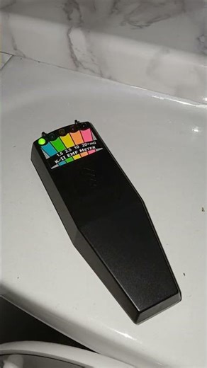 k2 meter responds (in bathroom)