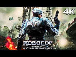 ROBOCOP: ROGUE CITY - UNFINISHED BUSINESS All Cutscenes (Full Game Movie) 4K 60FPS Ultra HD