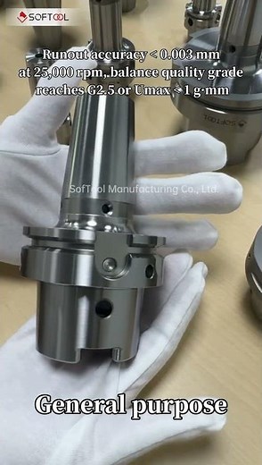 General Shrink Fit Tool Holder – High Precision CNC Clamping #softool #automobile #cnc #machine