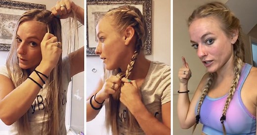 Astuce coiffure : Voici comment réaliser des tresses collées super facilement en quelques secondes