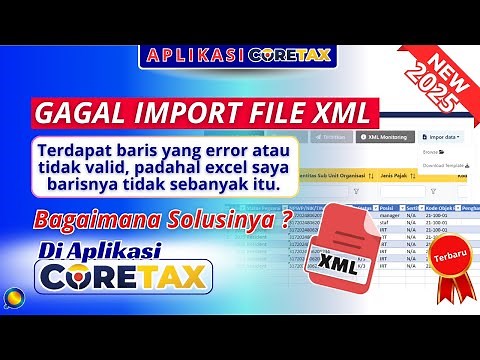 Failed to Import XML There are rows with errors or invalid lines. Excel rows are not that many.