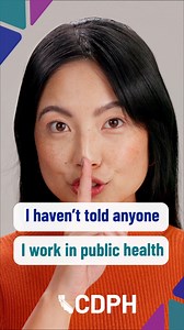 I haven’t told anyone that I work in public health...but there are signs. Happy National Public Health Week to all of the unsung heroes keeping our communities safe and healthy! 📲 For more tips, visit cdph.ca.gov. #WeArePublicHealth #WeAreCDPH #PublicHealthWeek #ThereAreSigns #StayHealthy #NPHW | California Department of Public Health