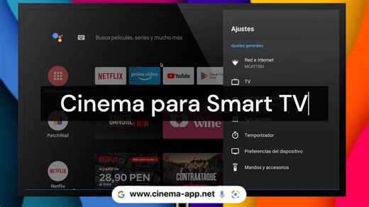 cinema para smart tv