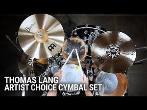 Artist's Choice Cymbal Set Thomas Lang by Meinl Cymbals A-CS7