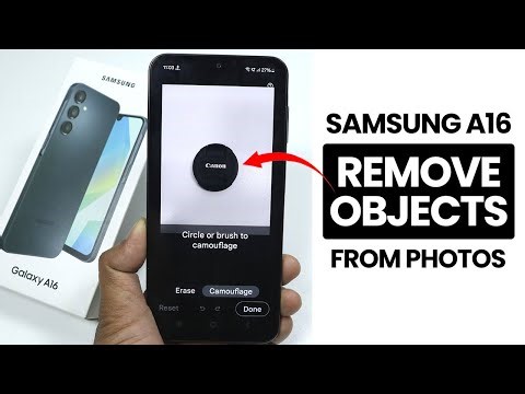 Remove Objects From Photos in Samsung A16 - Object Eraser
