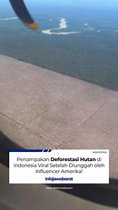 GILA! 💔🥹 Sebuah video yang menampilkan penebangan hutan atau deforestasi di Indonesia viral di media sosial. Video tersebut diunggah oleh seorang influencer asal Amerika, Mike Holston pada Jumat, 12 Desember 2025. Hanya dalam kurun waktu sembilan jam setelah diunggah, video tersebut telah ditonton sebanyak 6,4 juta kali. Melalui akun Instagram pribadinya @therealtarzann, ia menyoroti pemandangan di wilayah Sumatra yang terlihat memprihatinkan. Unggahan tersebut merupakan rekaman video yang dia