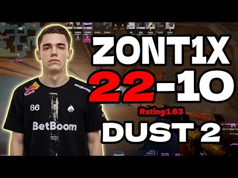 zont1x 22-10 | Rating 1.63 | dust2 FPL DEMO | Jan 15, 2026