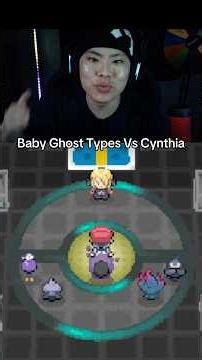 Can Baby Ghost Types Beat Cynthia? #pokemon #pokémon #pokemoncommunity