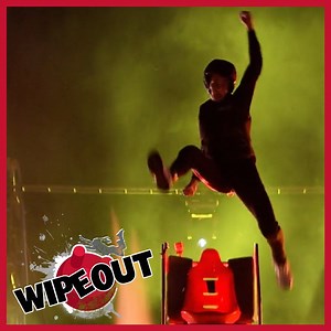 The engaged couples battle in the Wipeout Zone! 🥊 💑 | Wipeout