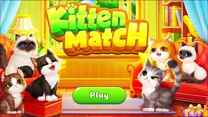 47 reactions | Take easy at this healing cute game! (◕∇◕✿) | Kitten Match | Facebook