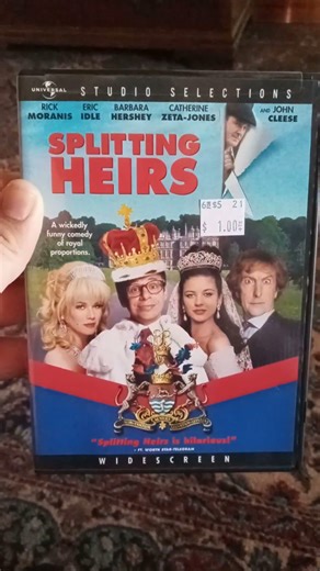 #movie Its Splitting Heirs on 📀 DVD #movierating #retro