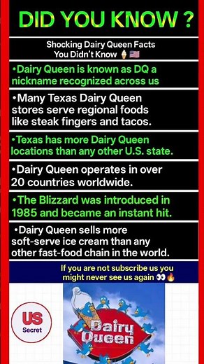 Shocking Dairy Queen Facts You Didn’t Know 🍦