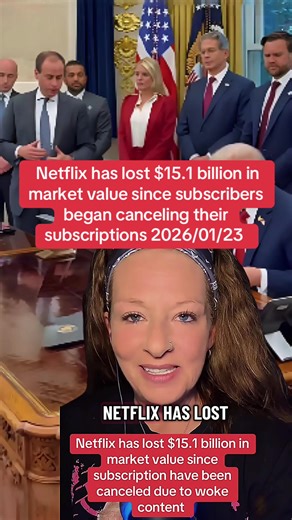 Netflix Market Value Drops After Subscription Cancellations
