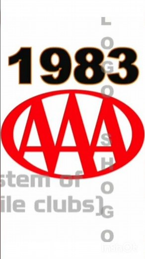 aaa logo evolution #logoshogo