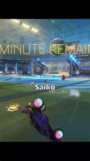 Down to the LAST SECOND with Saiko #rocketleague #clutch