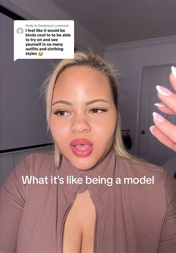 Replying to @Sardonyx what it’s like being a model! #curvemodel #fypシ #modelingagency #modeling #modellife