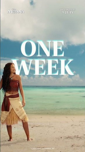 Disney's Moana | One Week | In Cinemas 9 July