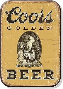 Desperate Enterprises Coors Golden Vintage Beer Refrigerator Magnet - Funny Magnets for Office, Home & School - Made in The USA