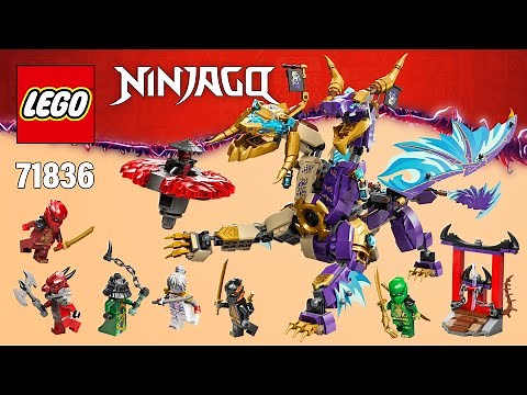 LEGO® NINJAGO® Arc Dragon of Focus (71836)[869 pcs] Step-by-Step Building Instructions | TBB