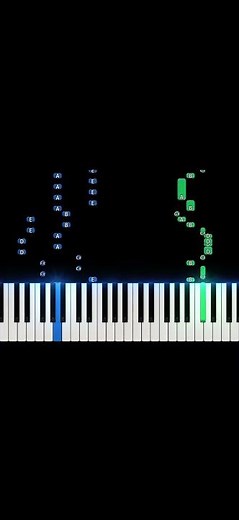 Guld och gröna skogar - Hasse Andersson | Refräng Piano #tiktok