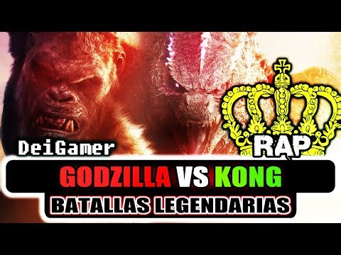 GODZILLA VS. KONG RAP | BATALLAS LEGENDARIAS RAP | DEIGAMER FT. YKATO