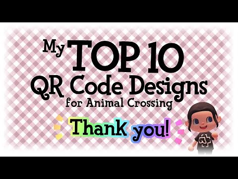 My TOP 10 QR Code Designs - Animal Crossing New Horizons ACNH & ACNL
