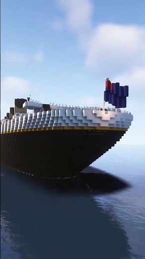 Minecraft MS Olympic 2 - The New Reliable #minecraft #cruiseship #whitestarline #titanic