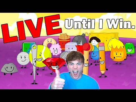 Playing the BFDIA Simulator LIVE UNTIL I WIN!! 🔴