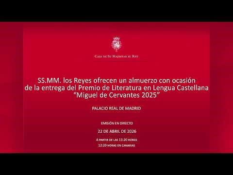 Luncheon offered by Their Majesties the King and Queen on the occasion of the presentation of the...