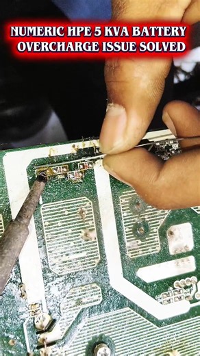 NUMERIC HPE 5 KVA BATTERY OVERCHARGE ISSUE SOLVED ||#short #viral