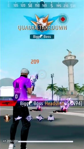 Support Headshot with Ak74 BBFF #freefire #bbff #freefire #shorts #ff