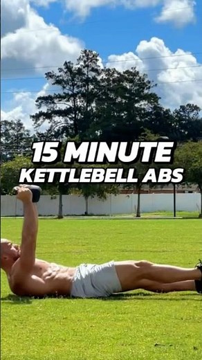 KETTLEBELL ABS BURN 🔥 (Build strength and muscle definition)