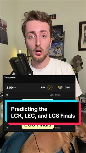 Predicting the Finals of LCK, LEC, and LCS in League of Legends