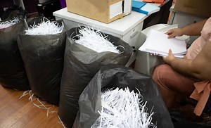 Paper shredding event this month in Fresno