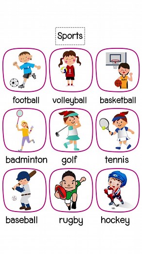 Sports Vocabulary in English #english #fyp #love #Viral #tiktok #foryou #sport