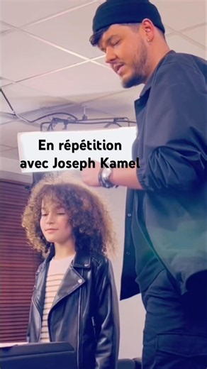 Répétition avec Joseph Kamel 🎤