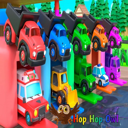 Twinkle twinkle little star song｜Learning Colors Together Garbage truck, car trampoline, fruit｜Hop Owl Children's Songs🌈🦉 Children's Videos | Children's Cartoons | Education For Kids . . . . . canciones infantiles dibujos animados para niños aprender colores #kids #learnarncolors #song #fyp #reels | Hop Hop the Owl - Learn Colors - Nursery Rhymes