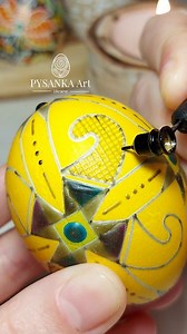 Creating a pysanka, following the traditional Ukrainian patterns, connects me directly to my ancestors. It takes focus, patience, and a deep love for our heritage 🕊✨️ #pysanky #eastereggs #folkart #artwork #handpainted #crafts #lineart | Pysanka Art