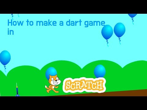 Darts - How to make a dart game in scratch