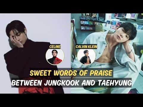 Jungkook & Taehyung Praise Each Other’s CK and Celine Roles