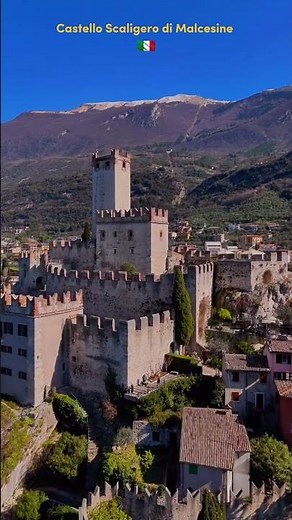 Castello Scaligero di Malcesine: A Fairytale Castle on Lake Garda 🏰🇮🇹 #italy #travel