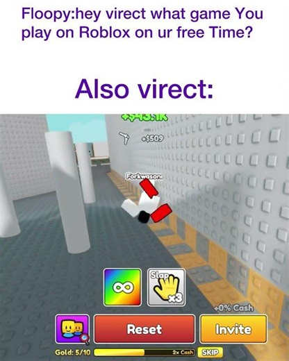 Virus playing Roblox