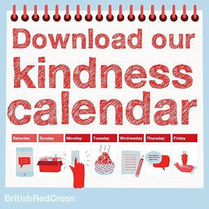 Our calendar is great for helping kids understand how positive acts of kindness encourage positive mental wellbeing. Download our kindness calendar here: https://bit.ly/CalendarKindnessFB #MentalHealthAwarenessWeek | British Red Cross