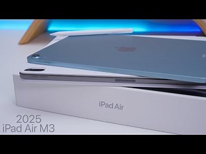 2025 iPad Air M3 - Unboxing, Setup and Overview
