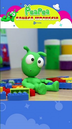 Pea Pea builds a Lego room #peapea #animation #cartoon