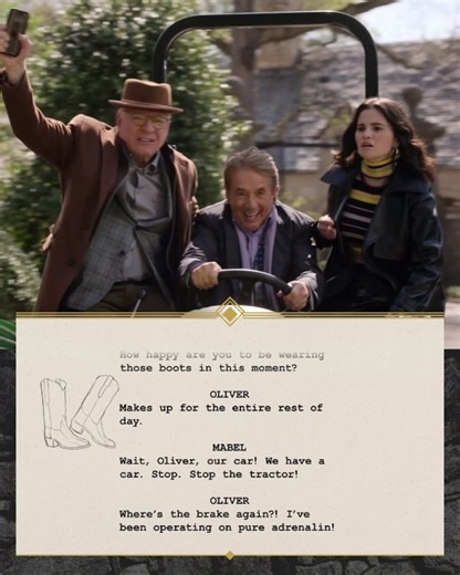 Not all heroes wear capes, sometimes they wear Linda Lavin boots. | Only Murders in the Building