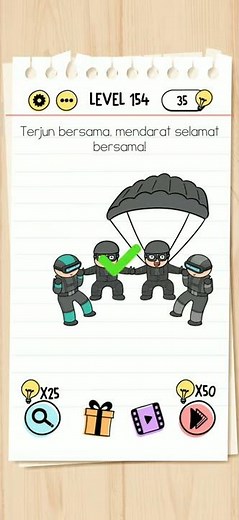 Brain test level 154