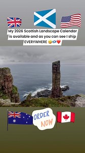 🌟 Don’t Miss Out! Grab Your 2026 Scottish Landscape Calendar Before They’re Gone! 🌟 Time’s running out to snag one of the last 140 copies of my stunning 2026 Calendar! I’ve already sold over half, and these breathtaking Highland scenes are flying off the virtual shelves. 🌄 For just £14.99 (with easy currency conversion on my website), you can bring the majestic beauty of Scotland into your home or office all year round. Worldwide shipping available! 🌎 Check out the maps showing where these b